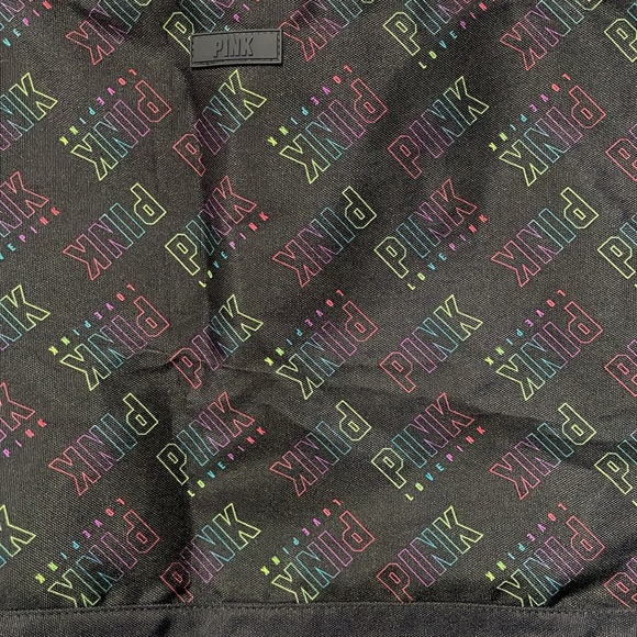 VICTORIA'S SECRET PINK RAINBOW WEEKENDER TOTE - Picture 4 of 9
